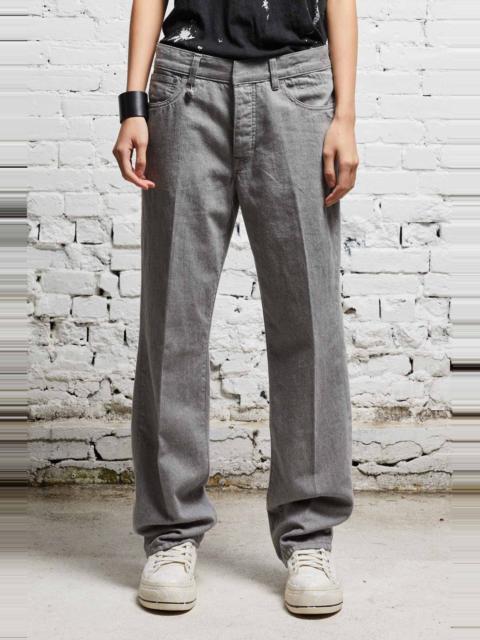 R13 LEMMY SLIM JEAN - RINSE GREY