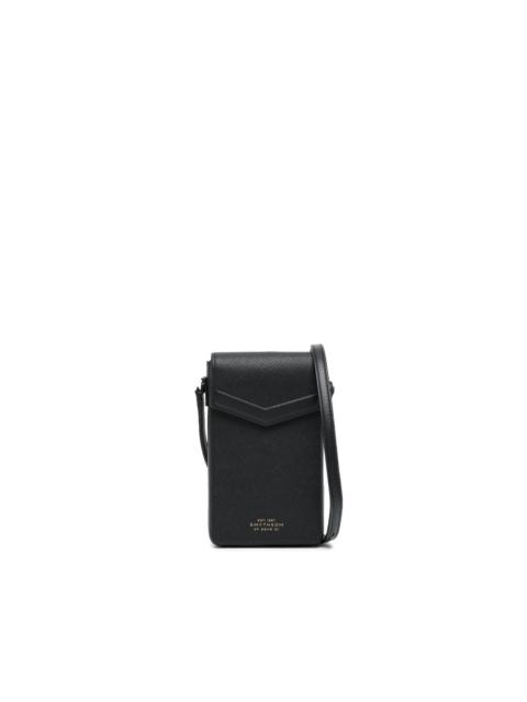 Smythson leather phone bag