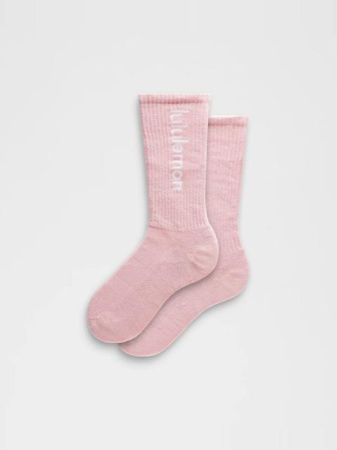 lululemon Unisex Daily Essential Crew Socks *Wordmark