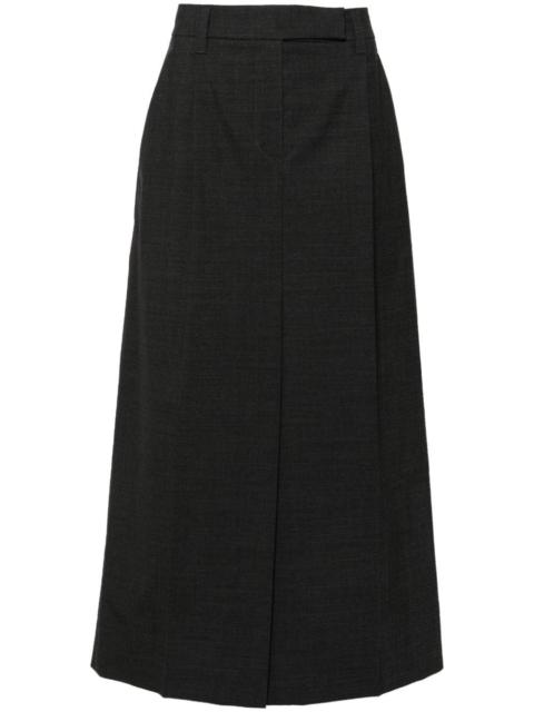 sartorial maxi skirt