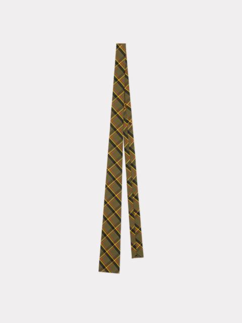 KENZO Checked tie