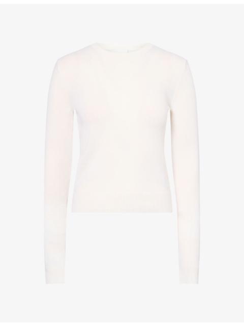 Reformation Lian Crewneck Cashmere Jumper