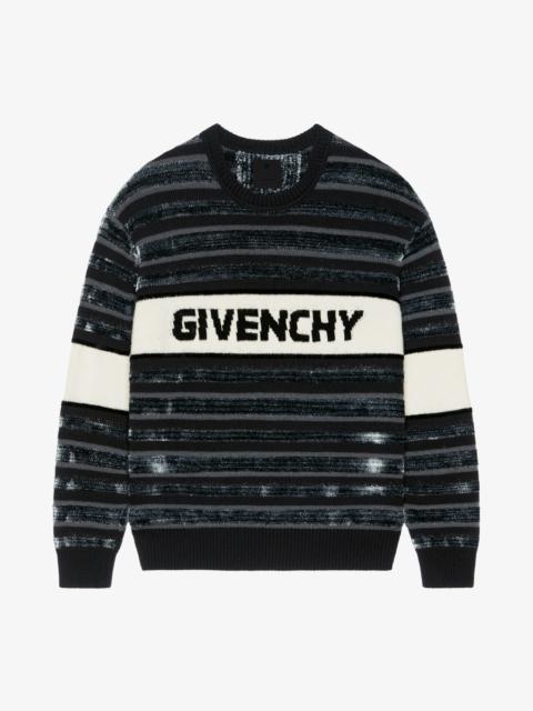 Givenchy logo intarsia wool jumper - Black