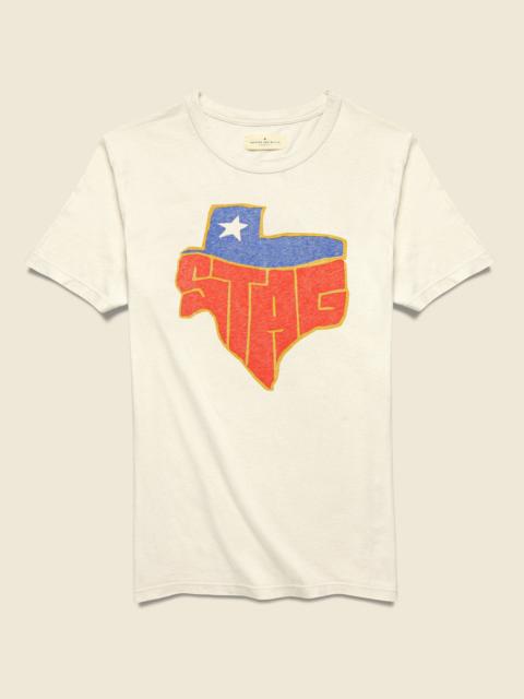imogene + willie STAG Texas Tee - Vintage White