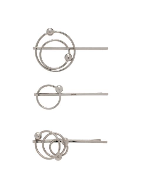 Jean Paul Gaultier Silver Piercing Hair Pin Set