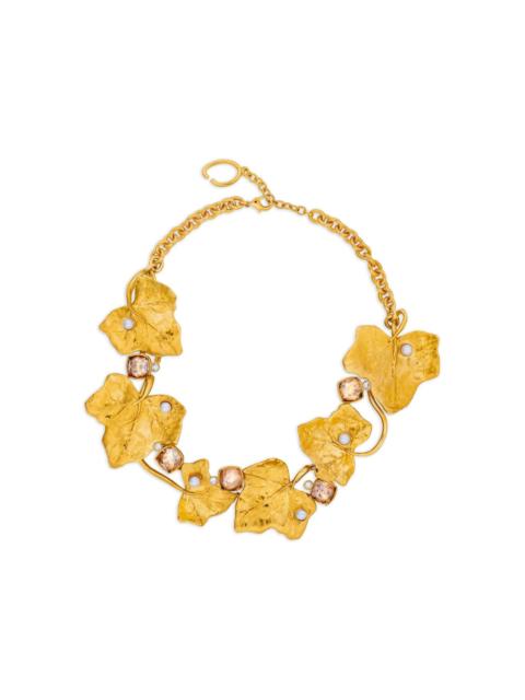 Oscar de la Renta Ivy vine-shaped necklace