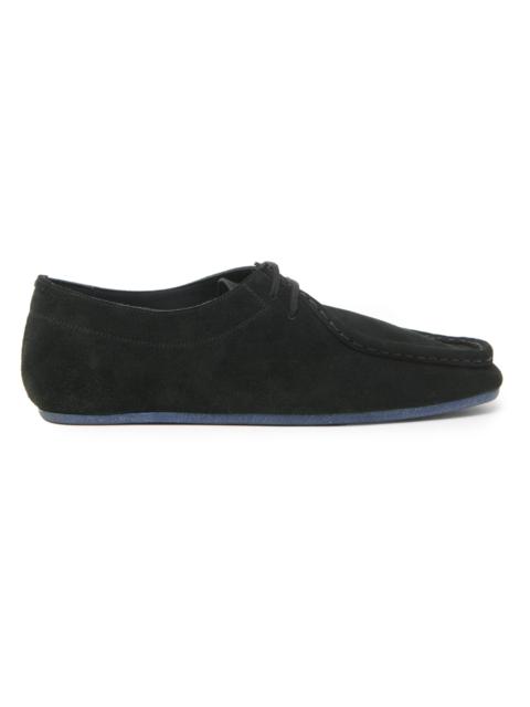 Jil Sander Men's Suede Wallabee Shoes - Black