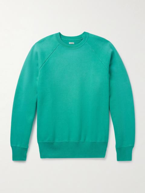 A.PRESSE Vintage Cotton-Jersey Sweatshirt