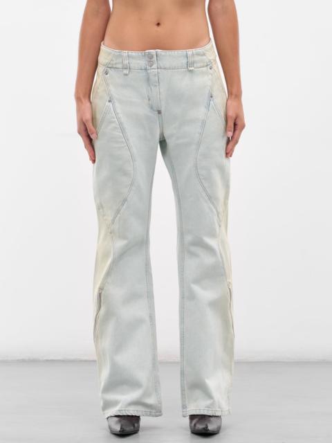 Kiko Kostadinov Levi's Carina Denim Flare Jeans