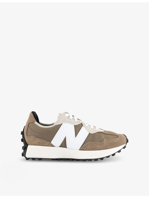 New Balance 327 Suede와 메시 낮 정상 트레이너