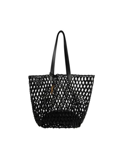 SAINT LAURENT BEADED SHOPPING BAG