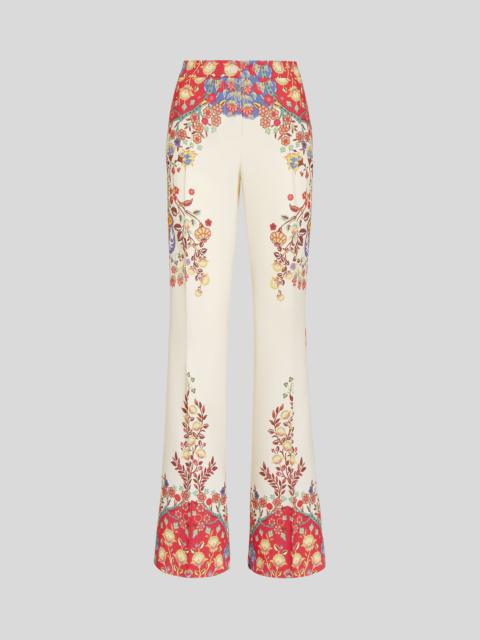 FLORAL PAISLEY TROUSERS