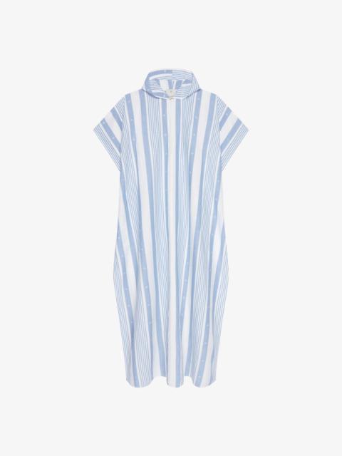 Givenchy KAFTAN IN COTTON AND LINEN WITH 4G STRIPES