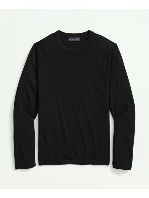 Brooks Brothers Lightweight Luxe All-Season Sweater, Crewneck