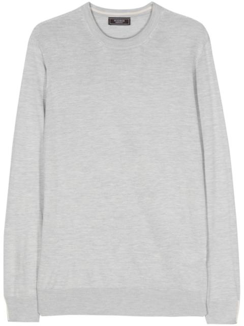 PESERICO fine-ribbed mélange jumper