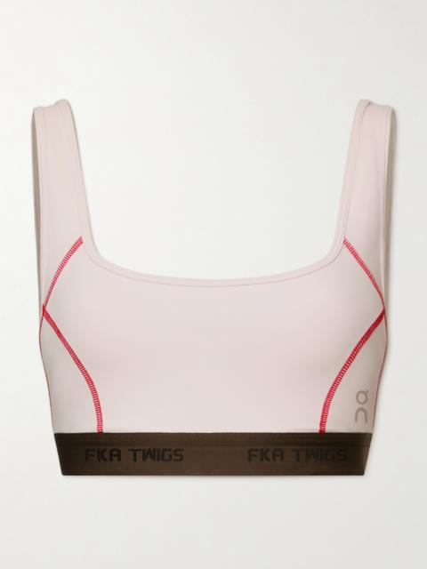 On + Fka Twigs Studio Stretch Recycled-jersey Sports Bra