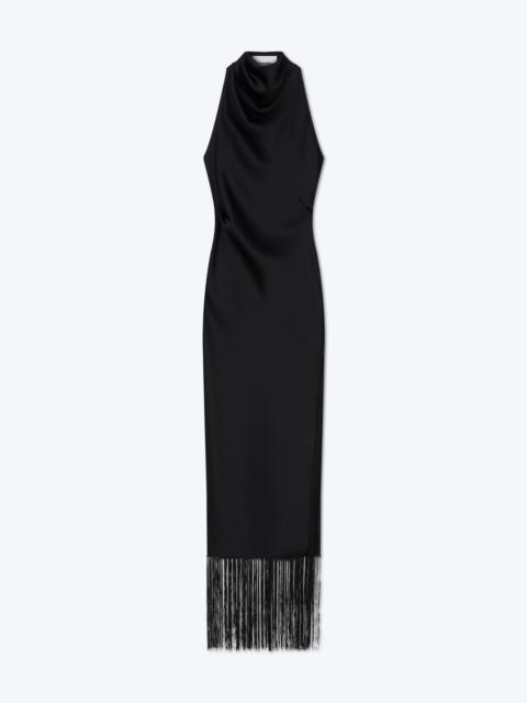 Nanushka DIA - Fringed dress - Black