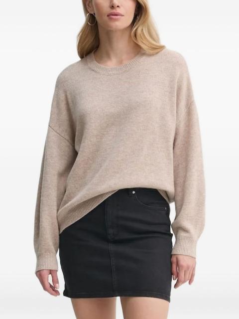 GESTUZ balloon-sleeve cashmere sweater
