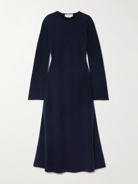 GABRIELA HEARST Rebus Wool, Silk And Cashmere-blend Midi Dress