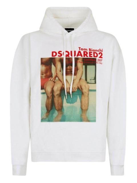 DSQUARED2 Tom Bianchi graphic hoodie