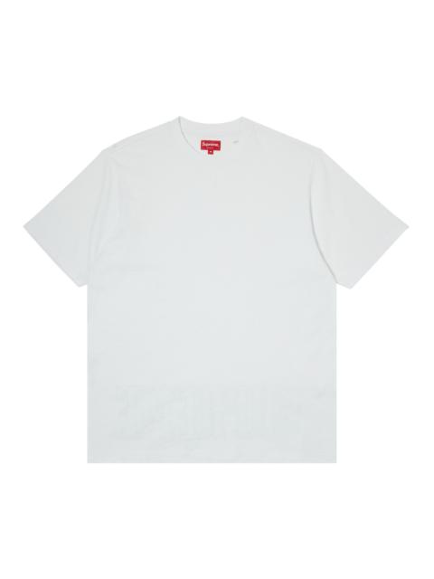 Supreme Supreme Contrast Appliqué Short-Sleeve Top 'White'