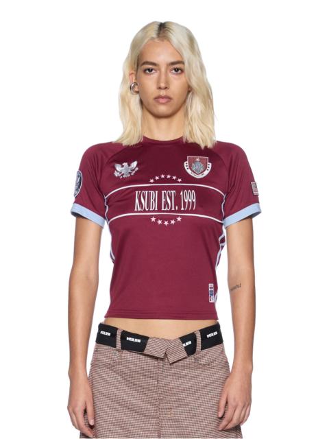 Ksubi SURROUND VISION BABY JERSEY SANGRIA