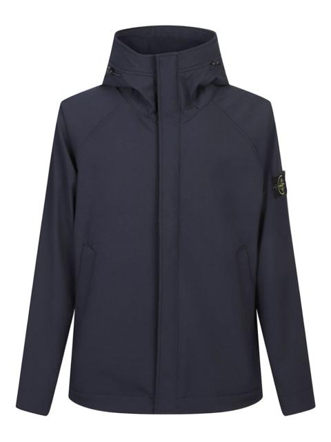 Stone Island hooded raglan-sleeve jacket