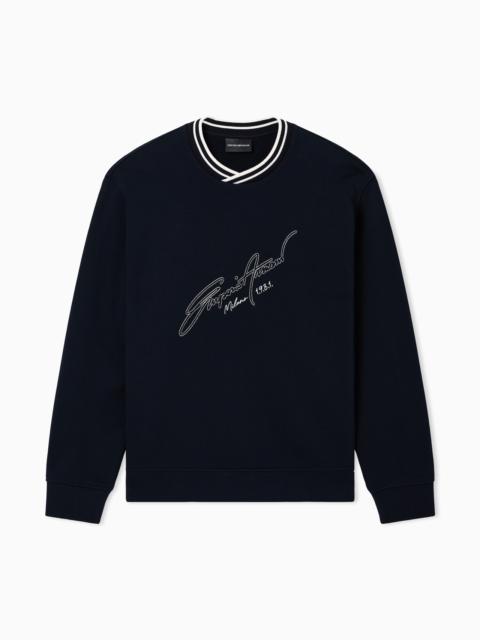 EMPORIO ARMANI SWEATSHIRTS WITHOUT HOOD