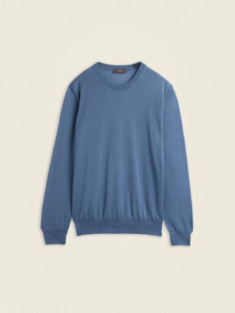 SLOWEAR Cashmere and silk slim fit crewneck sweater