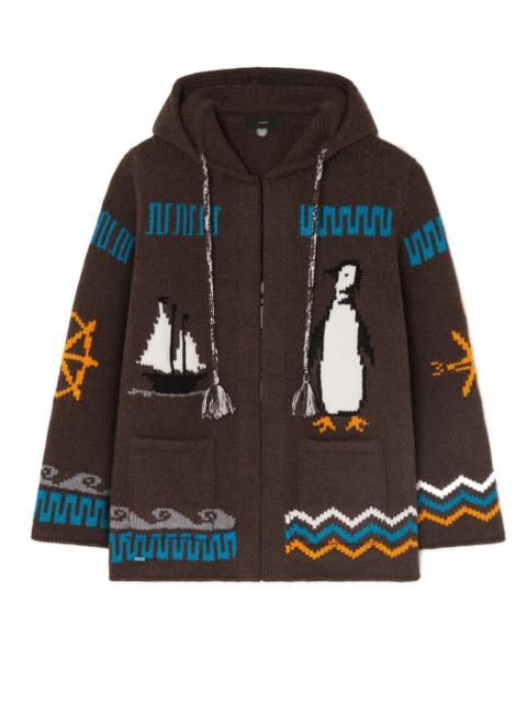 Alanui The Nautical Hoodie Coat