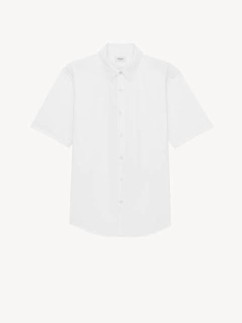 SAINT LAURENT CASSANDRE SHIRT IN COTTON POPLIN