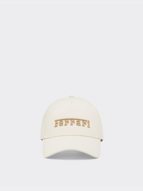 Ferrari Baseball cap with embroidered Ferrari logo