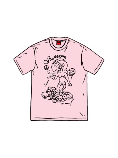 Supreme Daniel Johnston Kill Em All Tee Light Pink