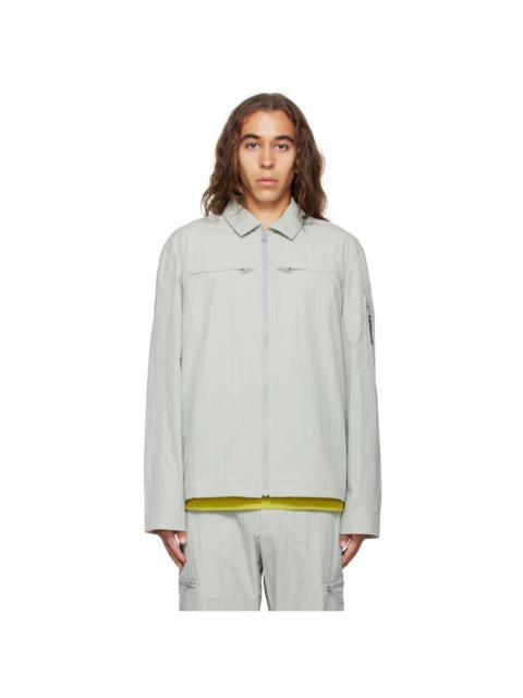 A-COLD-WALL* Gray Gaussian Overshirt
