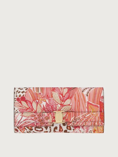 FERRAGAMO VARA BOW CONTINENTAL WALLET