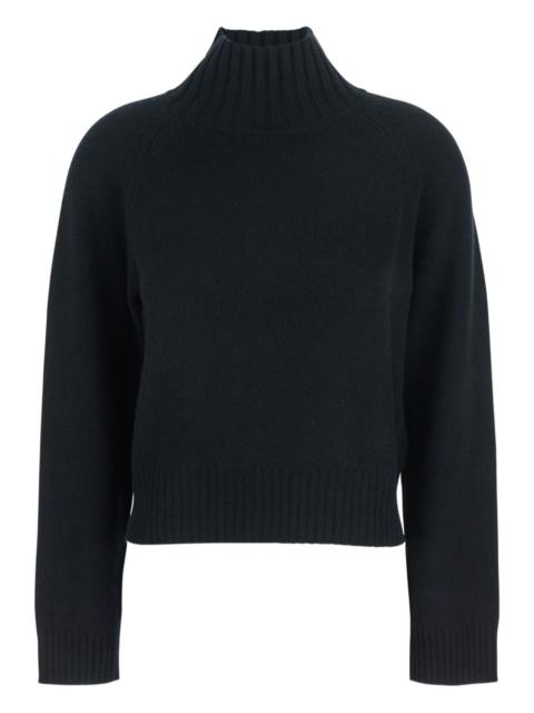 Allude mock-neck cashmere sweater