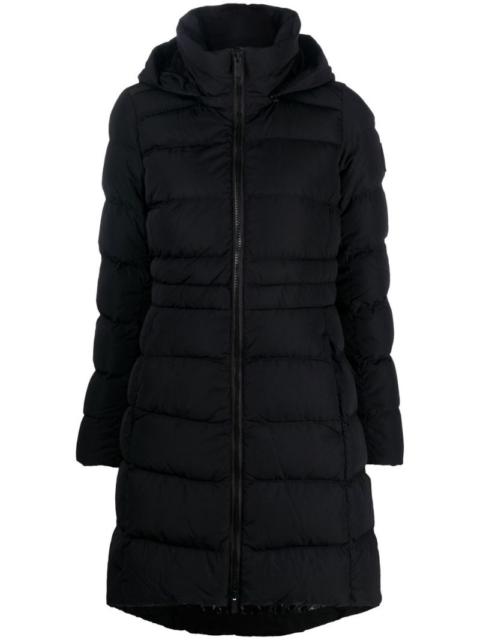 Aurora hooded parka coat