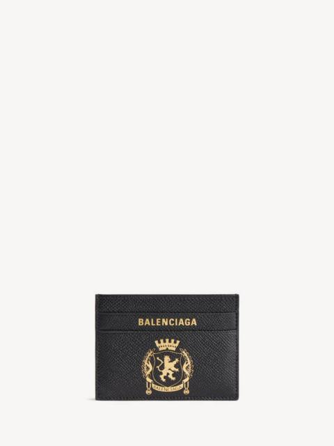 BALENCIAGA Men's Passport Card Holder in Black