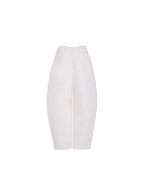 Alaïa ROUND WOOL CREPE PANTS