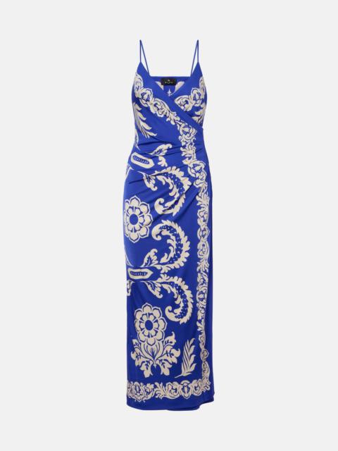 Etro Paisley printed maxi dress