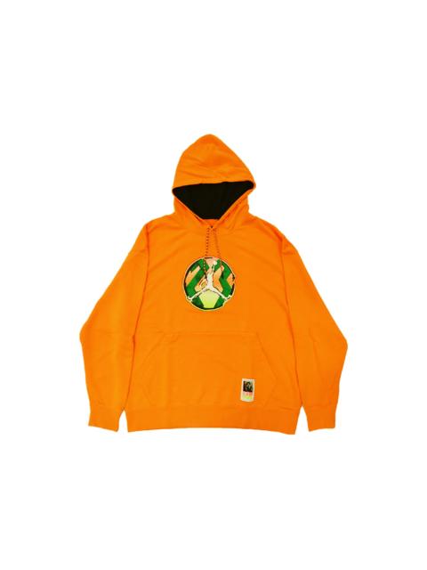 Jordan Jordan Sport DNA Washed Pullover Hoodie Orange