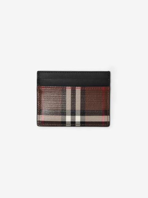 Burberry Check Card Case