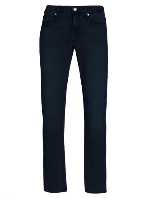 FRAME L'Homme Cotton-Blend Slim-Fit Jeans - Placid