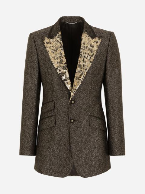 Lamé jacquard Beat-fit jacket