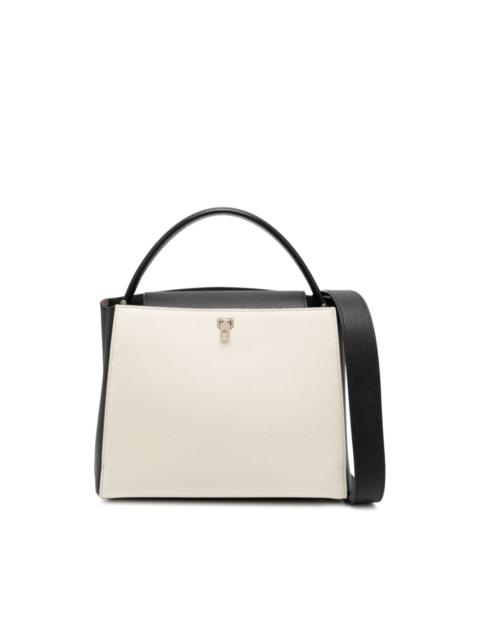 Valextra medium Brera leather tote bag
