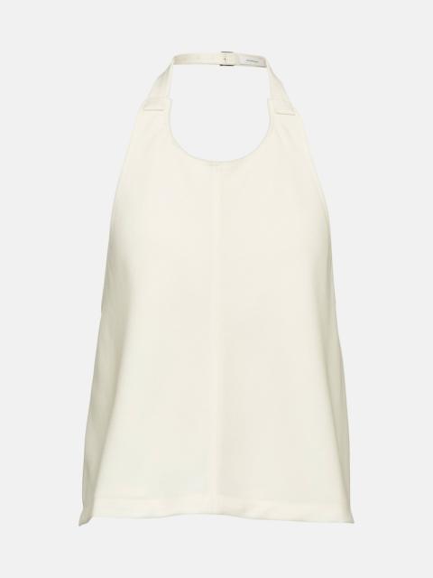 WARDROBE.NYC Halterneck wool top