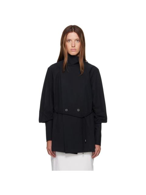 ISSEY MIYAKE Black 'Monsieur' Shirt