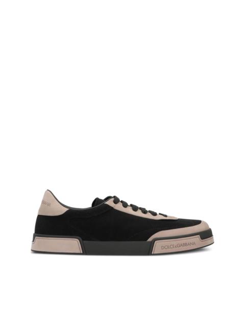 Dolce & Gabbana Portofino Yacht calfskin-panel sneakers
