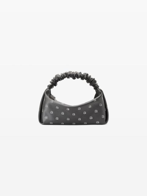 Alexander Wang HOTFIX SCRUNCHIE MINI BAG IN SATIN