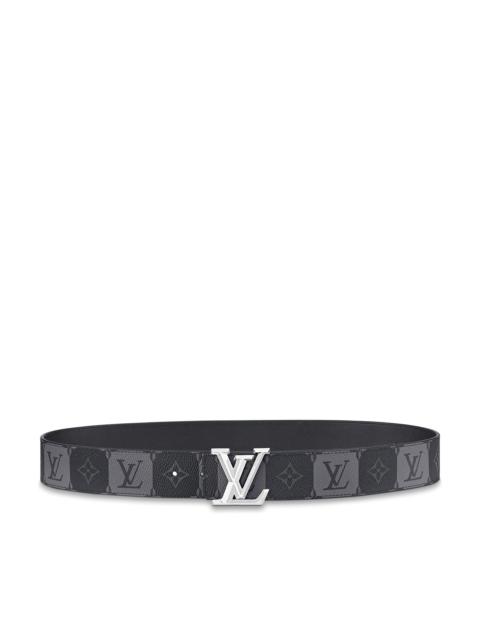 Louis Vuitton LV Pyramide Stripes 40MM Reversible Belt